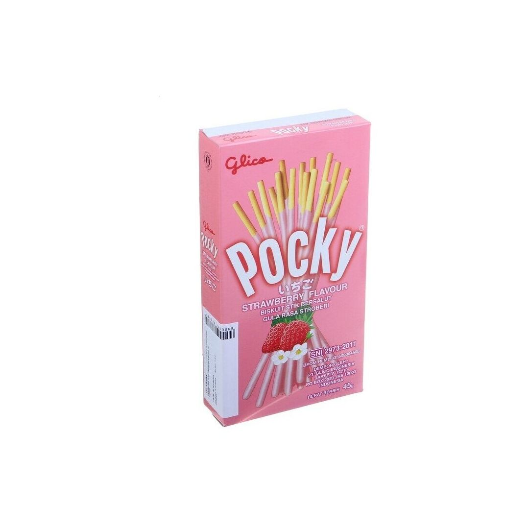 Палочки бисквитные Pocky клубника 21гр, изображение 2
