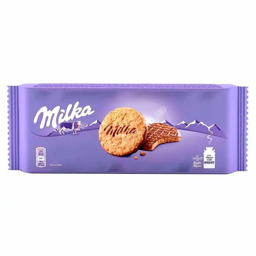 Печенье Milka Choco Grains (со злаками) 126 г, Польша, изображение 3