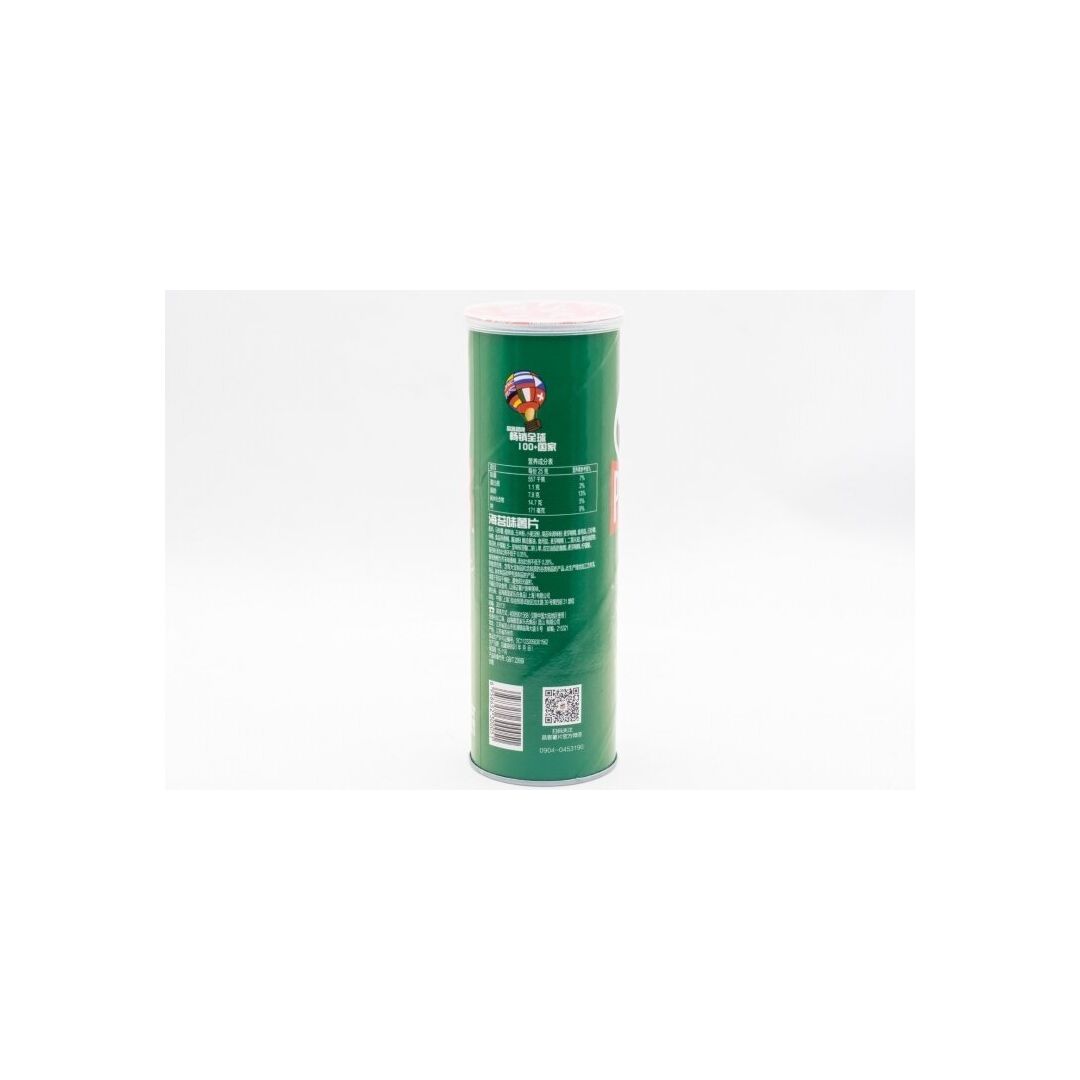 Чипсы Pringles Seaweed flavor со вкусом морских водорослей нори и васаби 110г, Китай, изображение 3