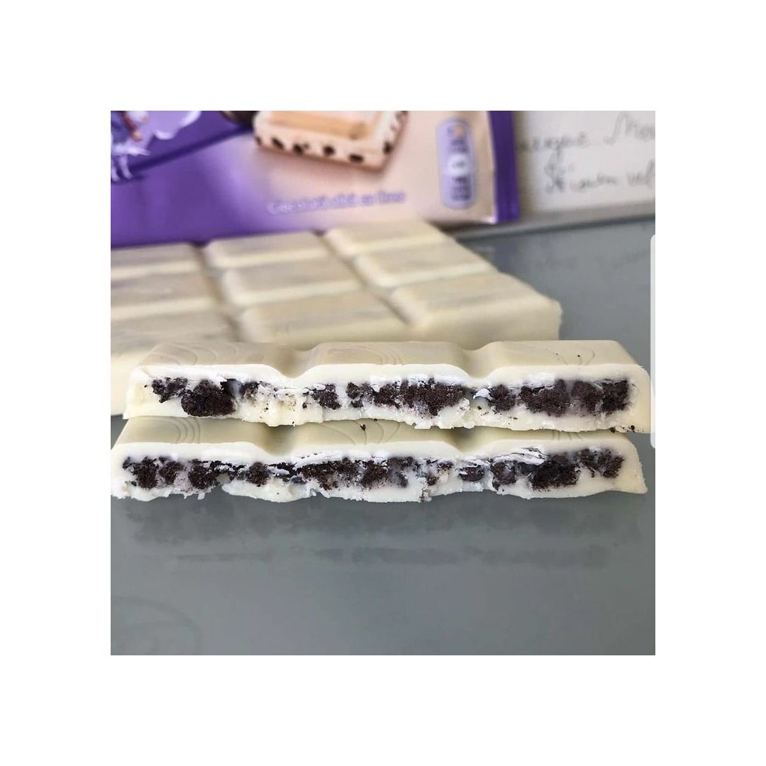 Шоколад Milka Oreo White 100гр, изображение 3