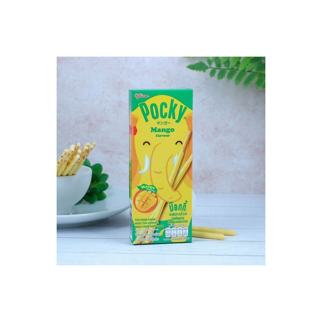 Палочки бисквитные Pocky Mango 25гр, изображение 2