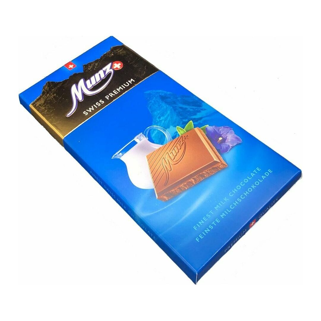 Молочный шоколад MUNZ 100 г., изображение 4