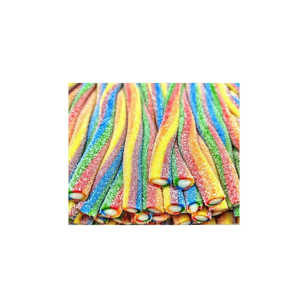 Мармелад жевательный "Палочки Разноцветные в сахаре" Sour Pencil 90г FINI, Испания, изображение 2