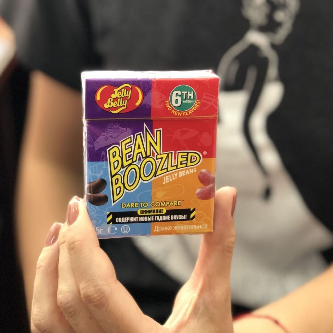Драже жевательное "Jelly Belly" ассорти Bean Boozled 45г,6-я версия, изображение 2
