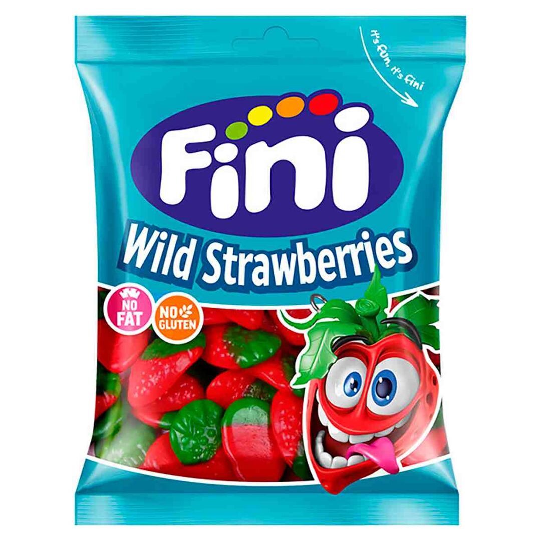 Мармелад Fini Wild Strawberries Дикая Клубника 90 г, Испания