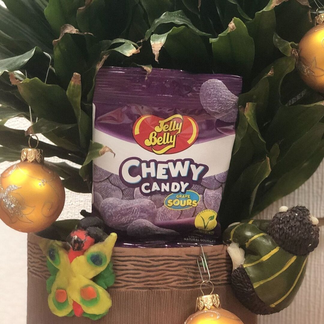 Жевательный мармелад "Jelly Belly" кислый виноград 60 г, изображение 2