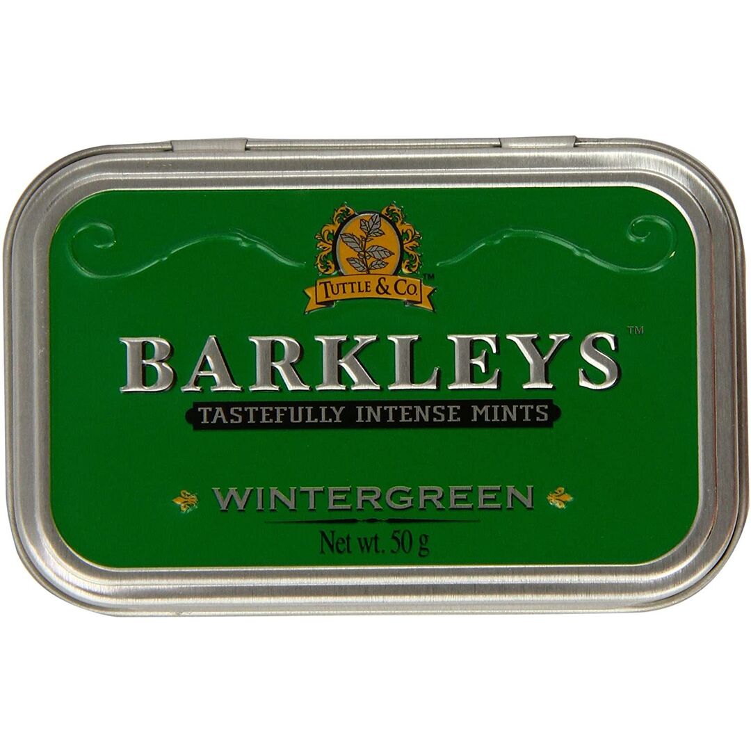 Леденцы BARKLEYS Mints WINTERGREEN Зимняя Свежесть 50г*2шт., изображение 2