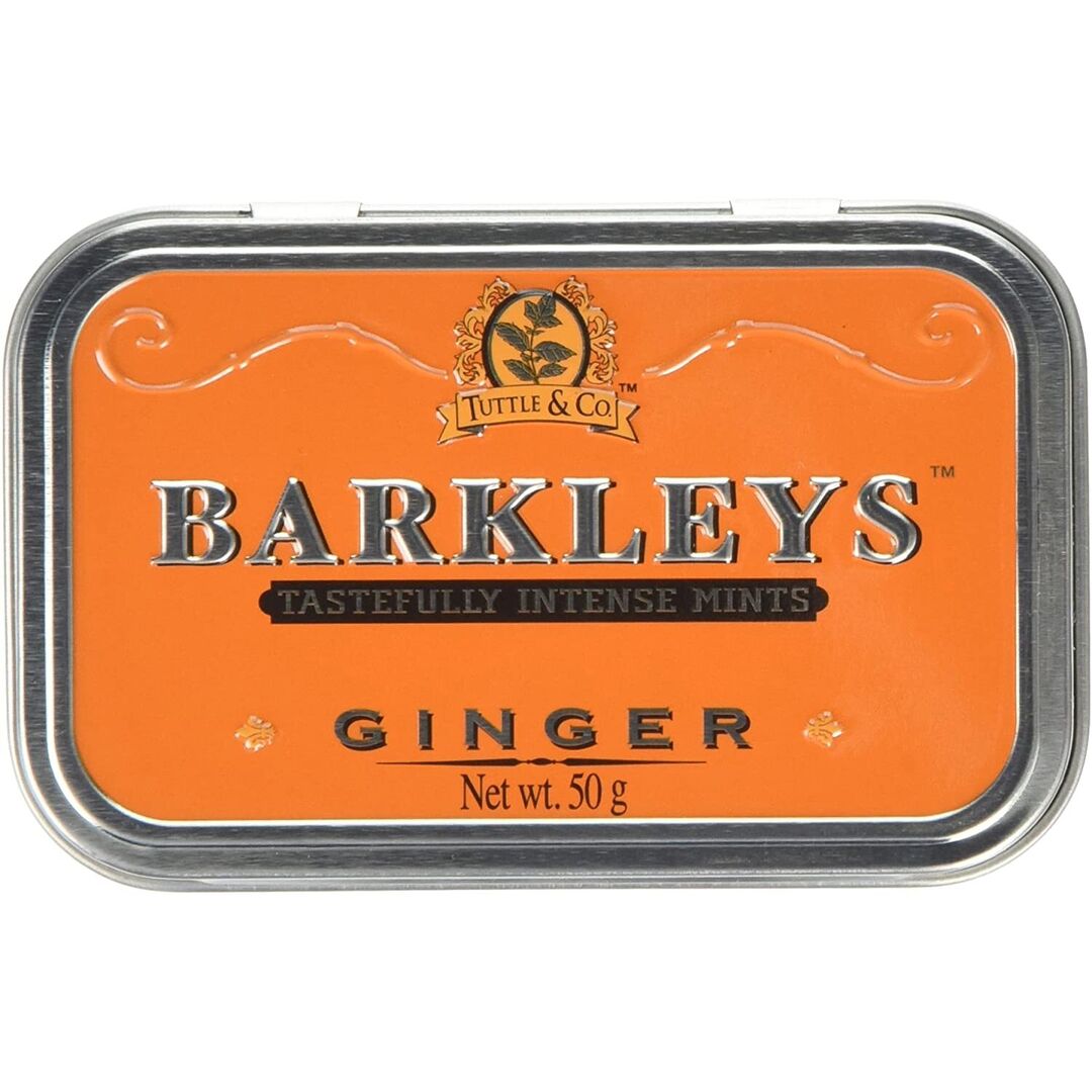 Леденцы BARKLEYS Mints GINGER Имбирь 50г