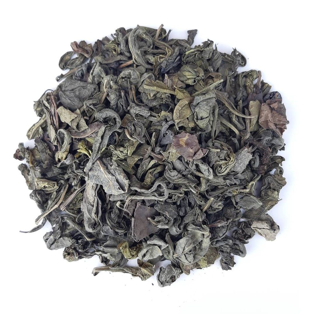 Краснодарский чай Ручной сбор 100гр зеленый крупнолистовой байховый, изображение 3