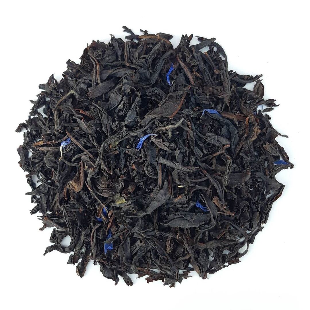 Краснодарский чай Ручной сбор 100гр черный крупнолистовой с натуральным маслом бергамота, изображение 3