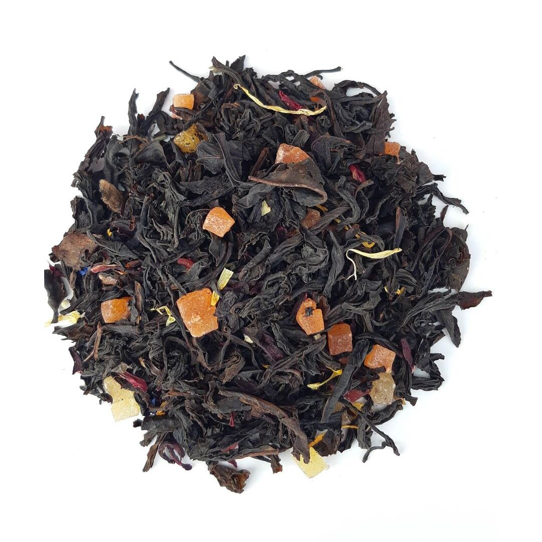 Краснодарский чай Ручной сбор 100гр черный крупнолистовой Брызги Шампанского, изображение 3