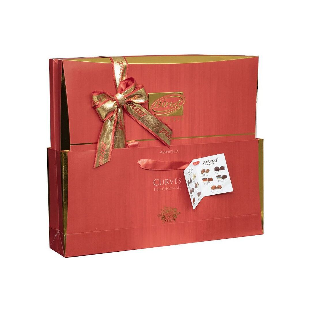 Конфеты BIND Ассорти "Эксклюзив" в подарочной упаковке (красная) 320г, изображение 3