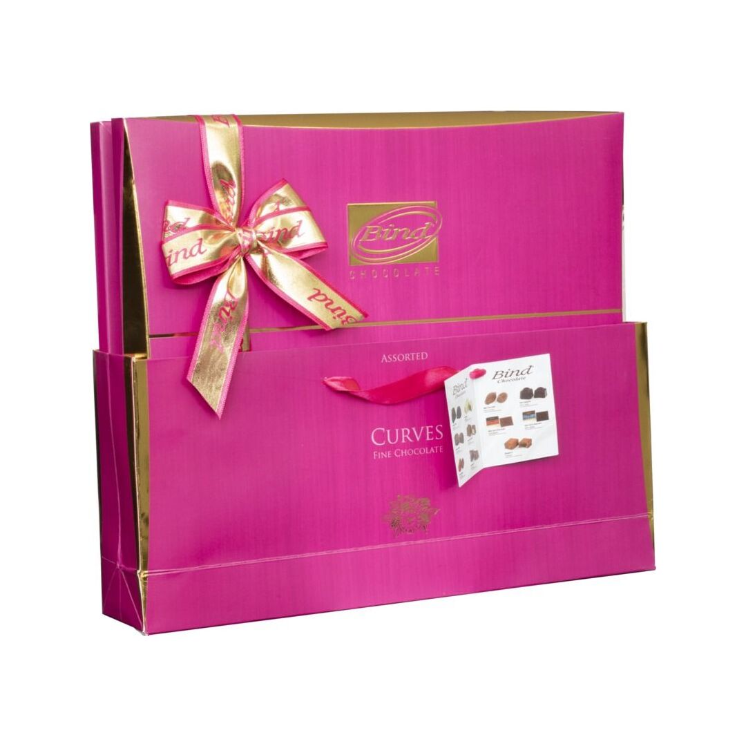 Конфеты BIND Ассорти "Эксклюзив" в подарочных упаковках(розовая) 320г, изображение 3
