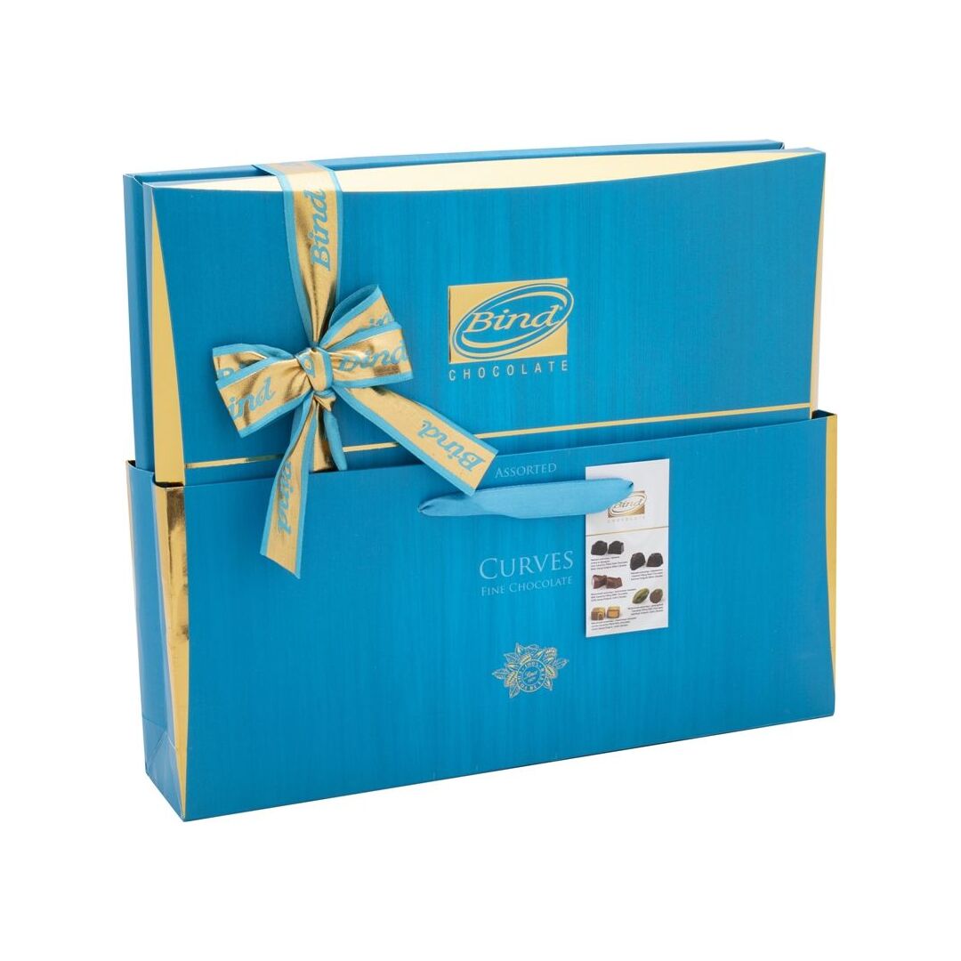 Конфеты BIND Ассорти "Эксклюзив" в подарочных упаковках(синяя) 320г, изображение 3