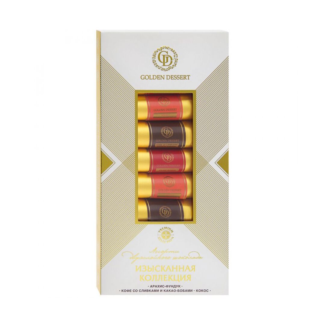 Конфеты Golden Dessert ассорти "Изысканная коллекция" 200г