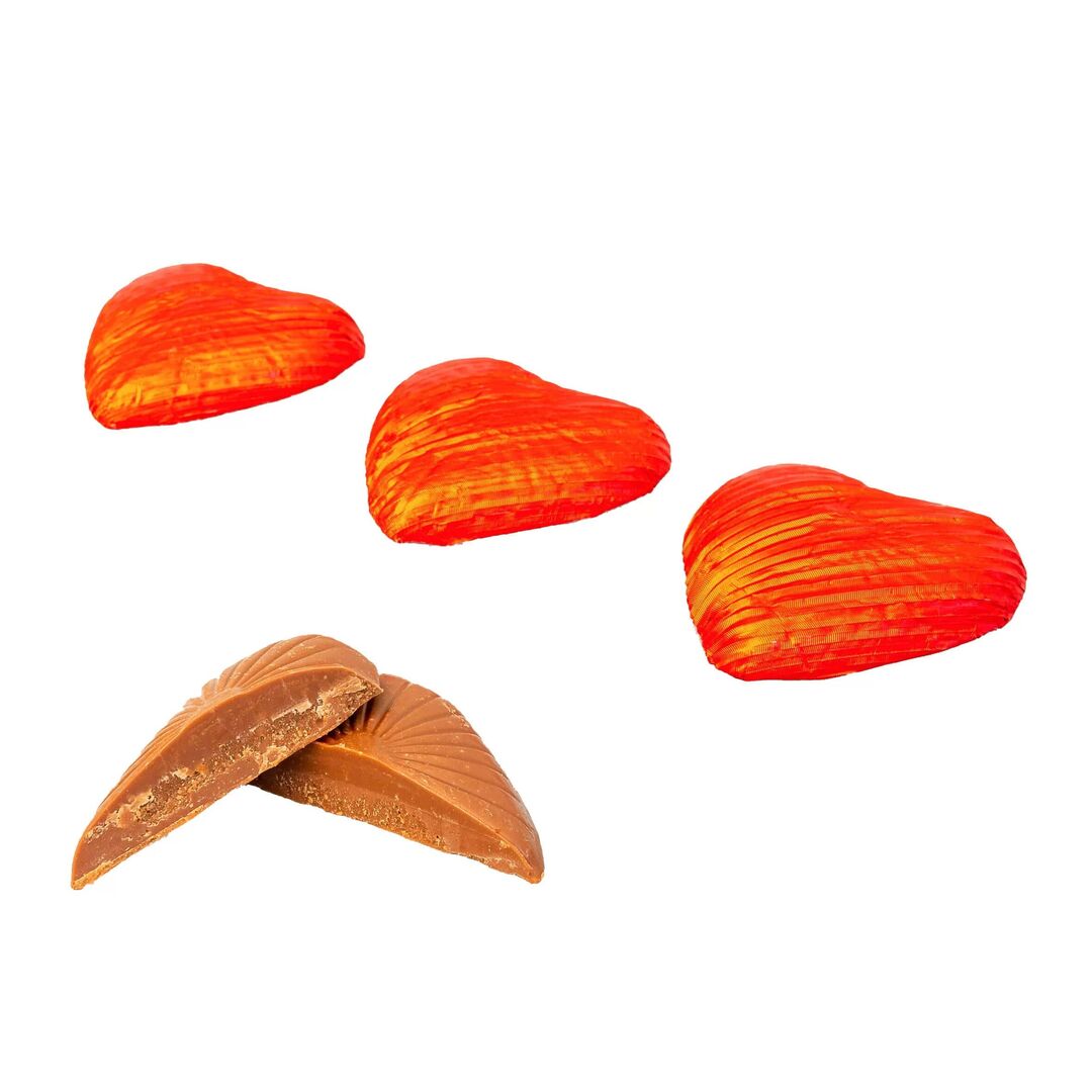 Конфеты LUX CANDY "Симпатия" молочный шоколад с карамельным вкусом 420г., изображение 2