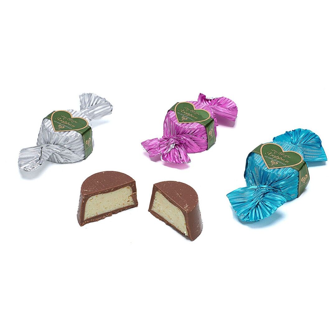 Конфеты LUX CANDY Хюррем молочный шоколад с кокосовой начинкой 340г., изображение 2