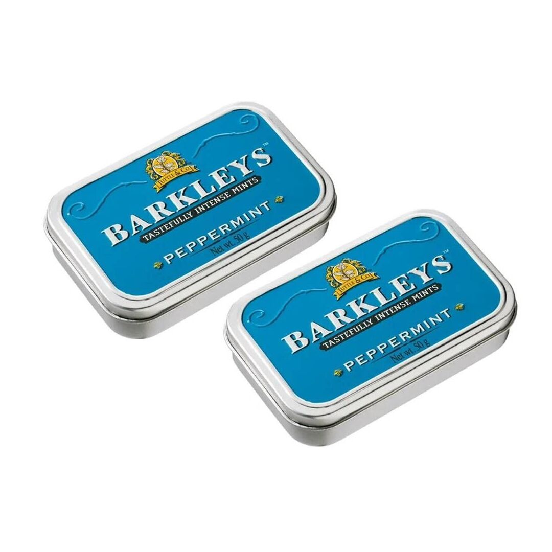 Леденцы BARKLEYS Mints PEPPERMINT Пеперминт 50г*2шт.
