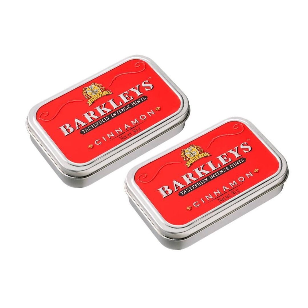 Леденцы BARKLEYS Mints CINNAMON Корица 50г*2шт.