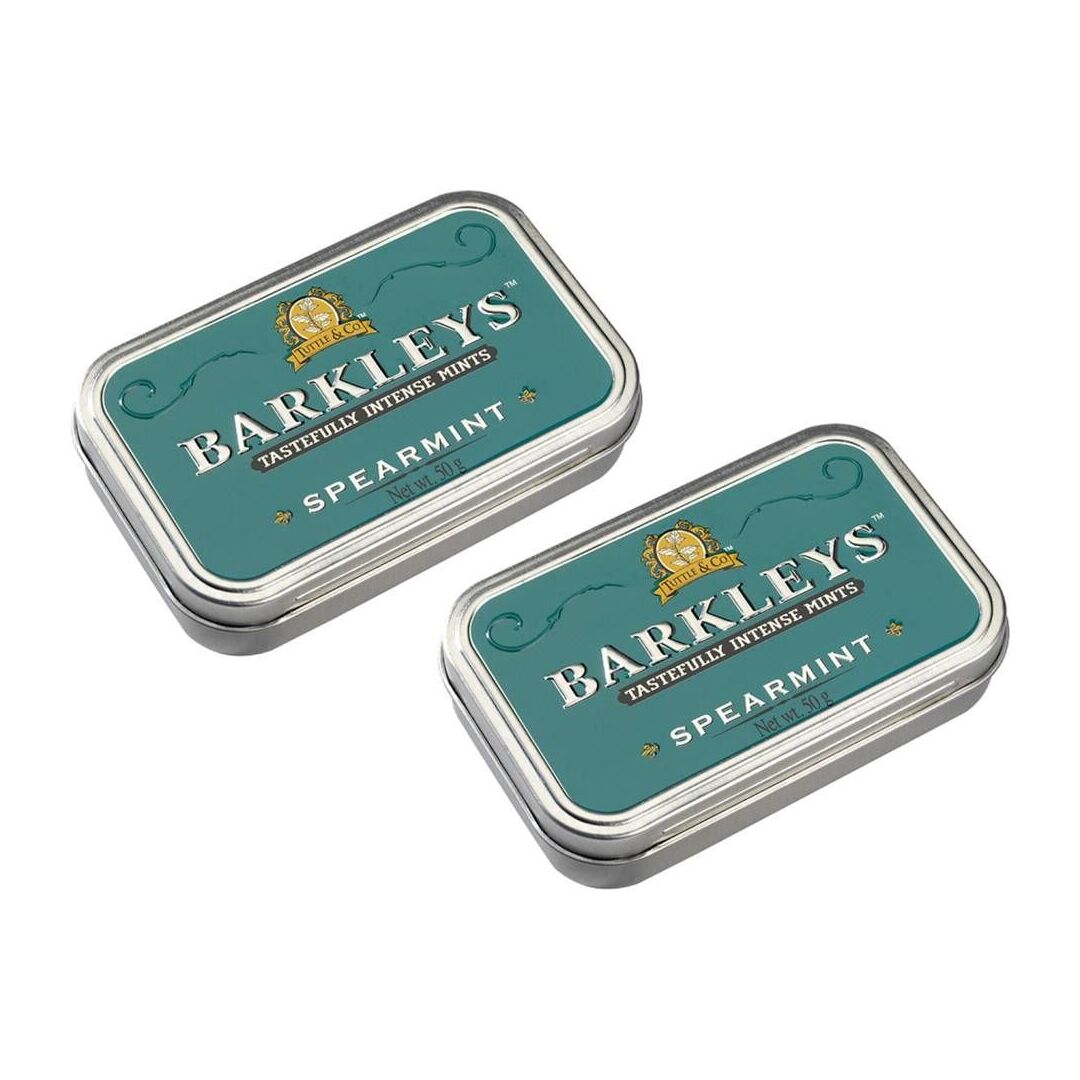 Леденцы BARKLEYS Mints SPEARMINT Мята 50г*2шт.