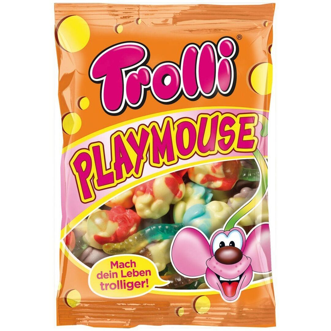 Мармелад TROLLI зефирный PLAYMOUSE Мышки 100г