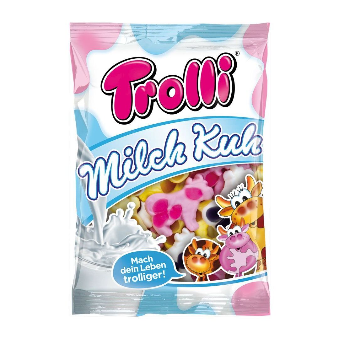 Мармелад TROLLI MILK COW Молочные коровки 200г