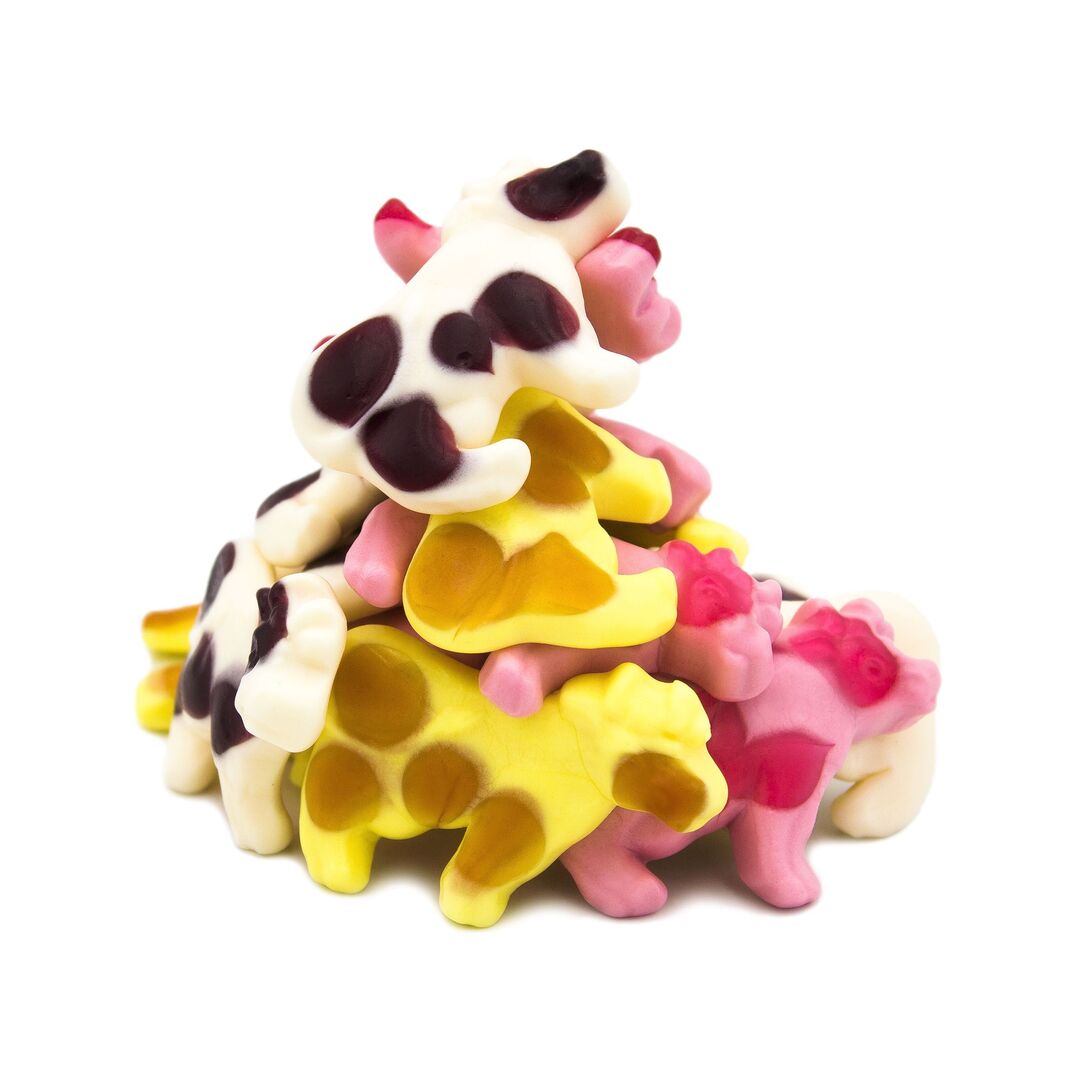 Мармелад TROLLI MILK COW Молочные коровки 200г, изображение 2