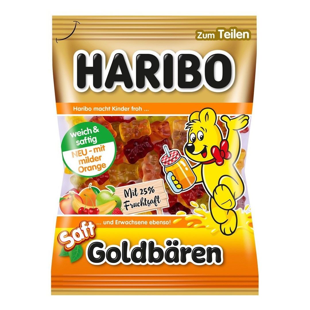 Мармелад HARIBO GOLDBAREN SAFT Сочные Мишки 160г