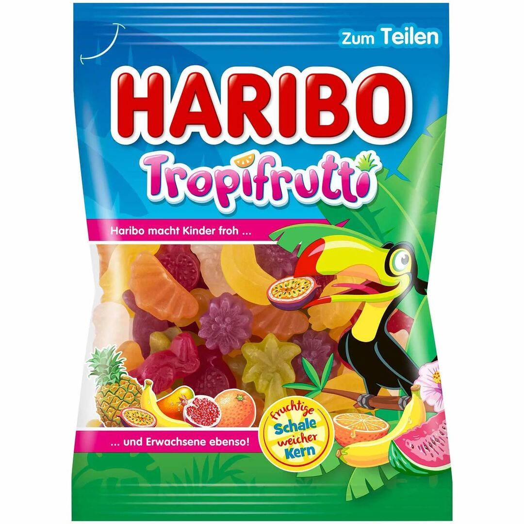 Мармелад HARIBO TROPIFRUTTI Тропические фрукты 175г