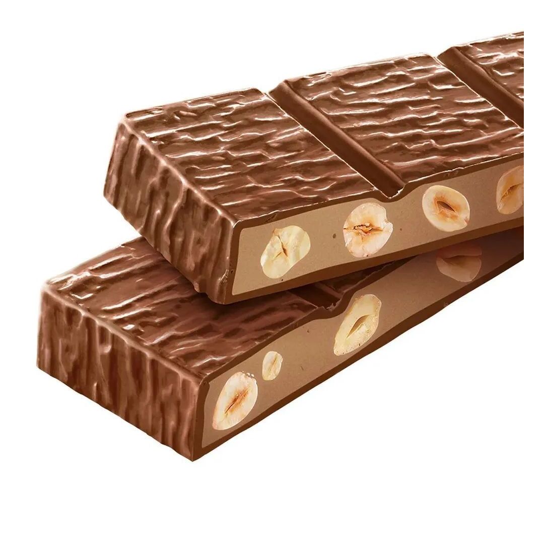 Шоколад молочный CAMILLE BLOCH RAGUSA с трюфельной начинкой и целыми лесными орехами 100г*2штуки, изображение 2