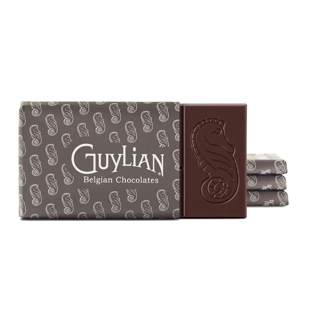 Шоколад GUYLIAN PREMIUM DARK горький 72% 100г*3штуки, изображение 4