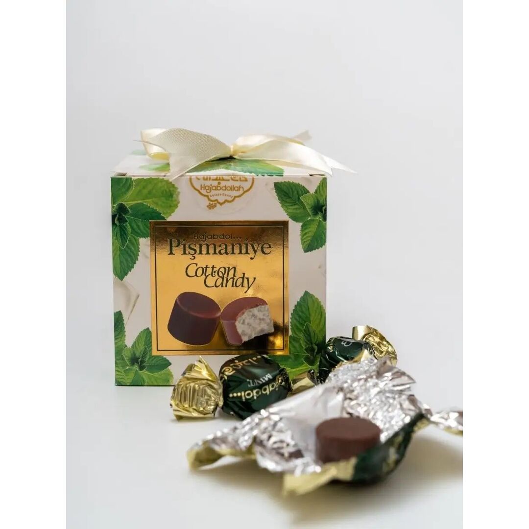 Конфеты HAJABDOLLAH из пишмание с мятой в шоколадной глазури 300г, изображение 2