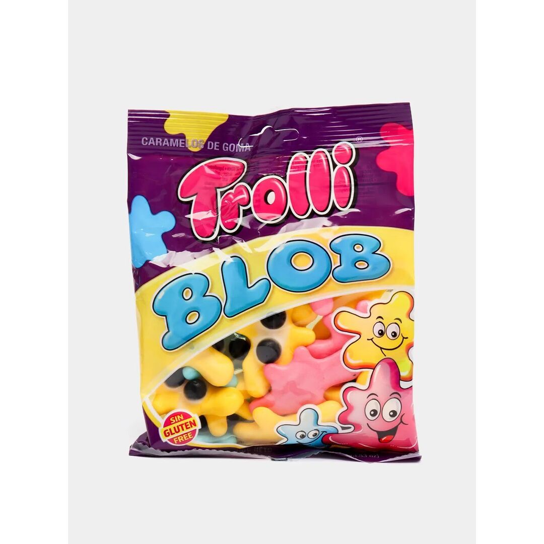 Мармелад TROLLI BLOB Кляксы БЕЗ ГЛЮТЕНА 100г