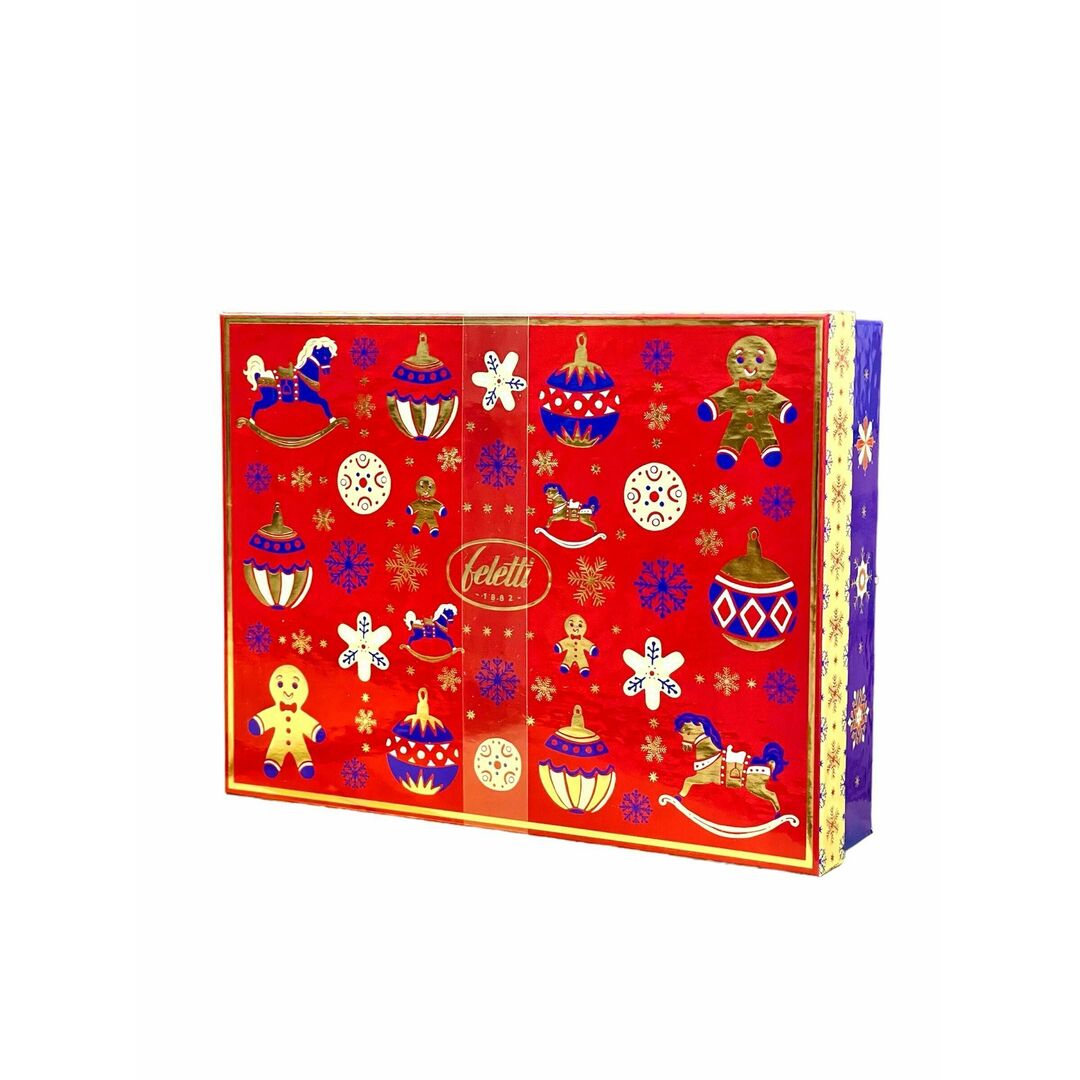 Конфеты FELETTI из темного шоколада c пралине Christmas Toys 250г