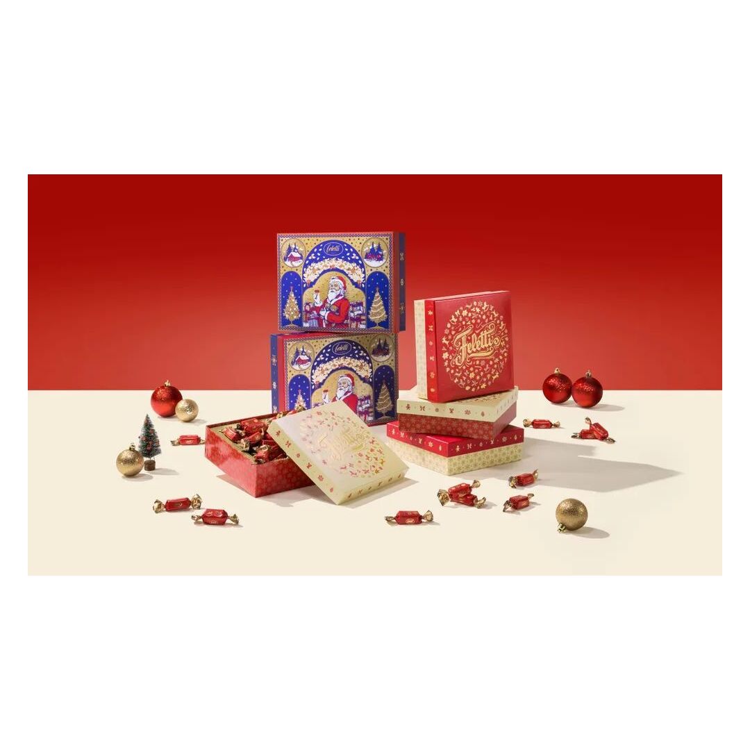 Конфеты FELETTI из темного шоколада c пралине Christmas Dream 250г, изображение 3