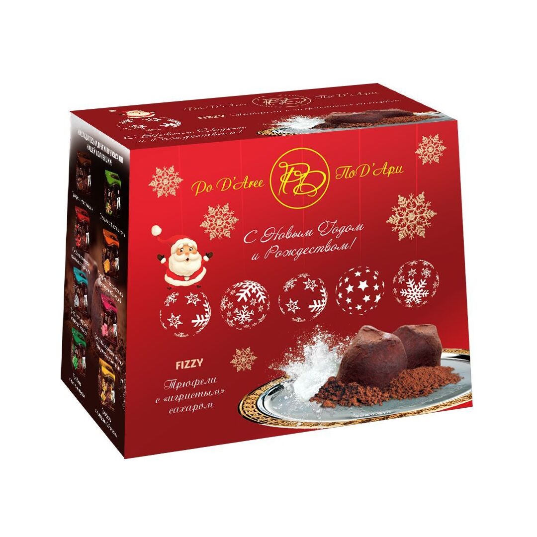 Трюфель MATHEZ c игристым сахаром 160г, изображение 2