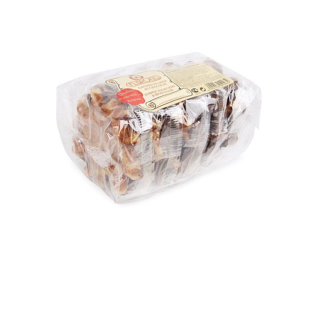 Гофры FLARONIS Льежские в шоколаде 300г, изображение 2