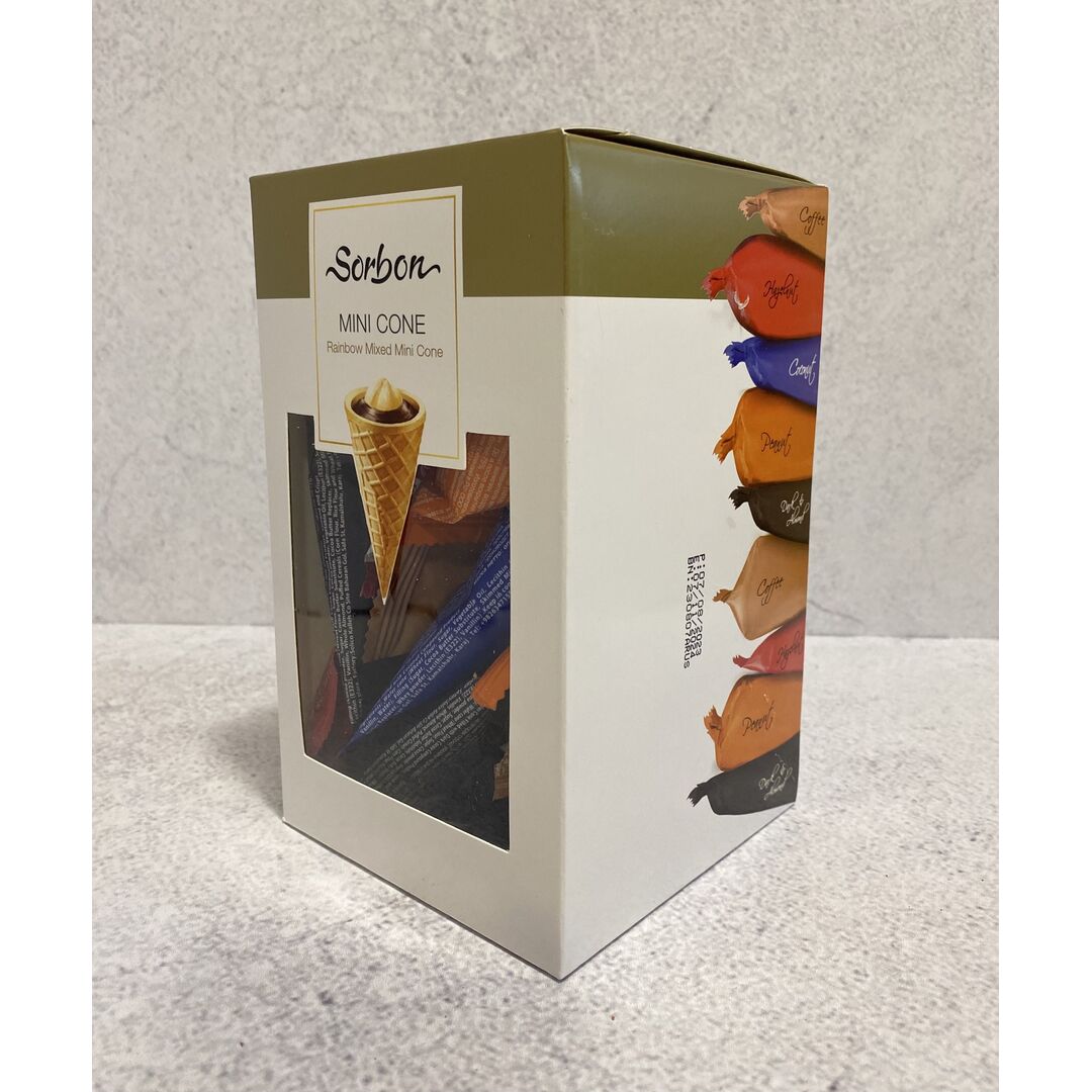 Мини-рожки SORBON хрустящие ассорти РАДУГА 200г, изображение 2