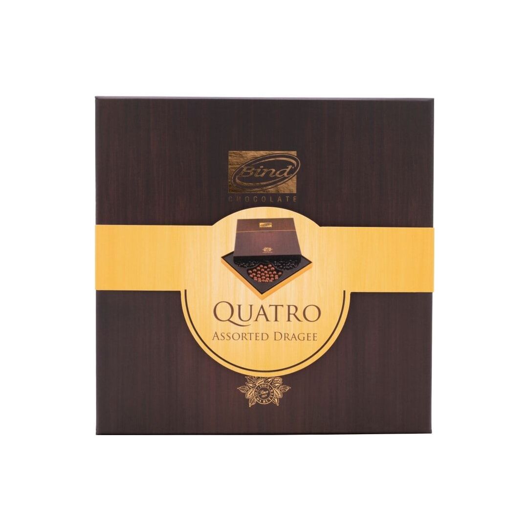 Драже BIND шоколадное ассорти "Кватро" 360г, изображение 4
