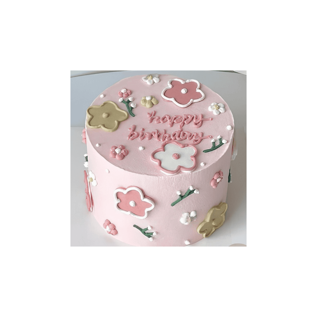 Happy Birthday  с цветами  350г, Iris Delicia