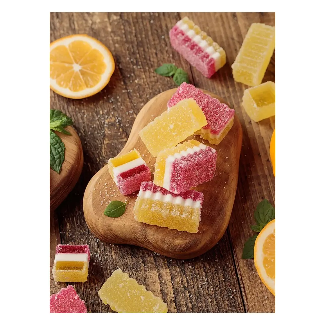 Люби Лето, Мармелад трехслойный ассорти - цитрус, 500 г, изображение 4