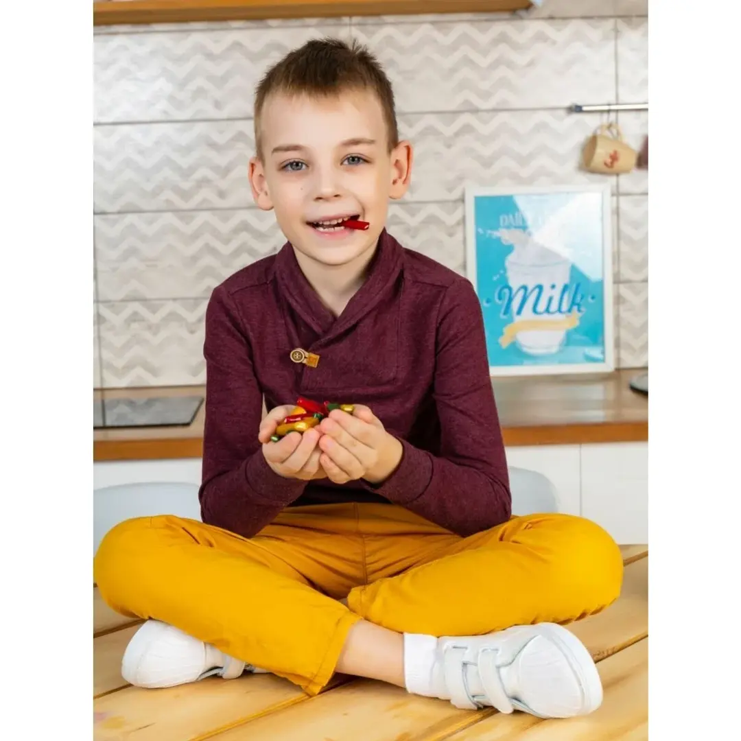 Тяну-ка Мармелад жевательный кислый натуральный ассорти вкусов, Сладкий подарок, 500 г, изображение 2