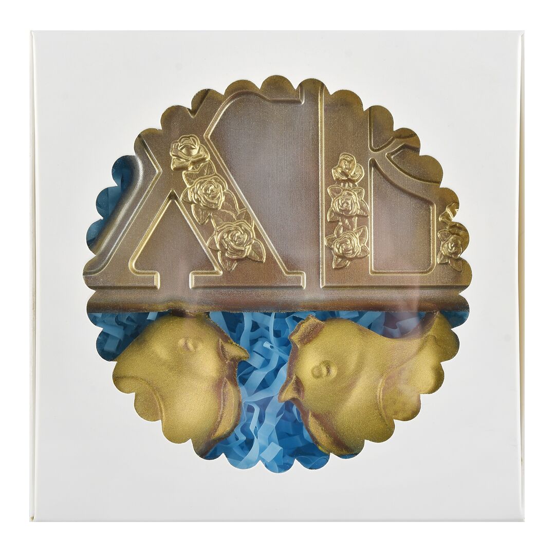 Подарочный набор шоколада B.O.G, молочный, ручной работы "Пасха", из бельгийского шоколада, 65 гр. B.O.G, изображение 3