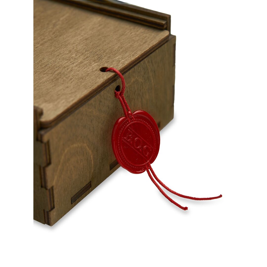 Шоколадный набор (молочный, темный 65%, горький 75%) B.O.G в подарочной коробке, ручной работы, крафтовый, из какао-бобов ароматических сортов, 360 гр. B.O.G, изображение 6