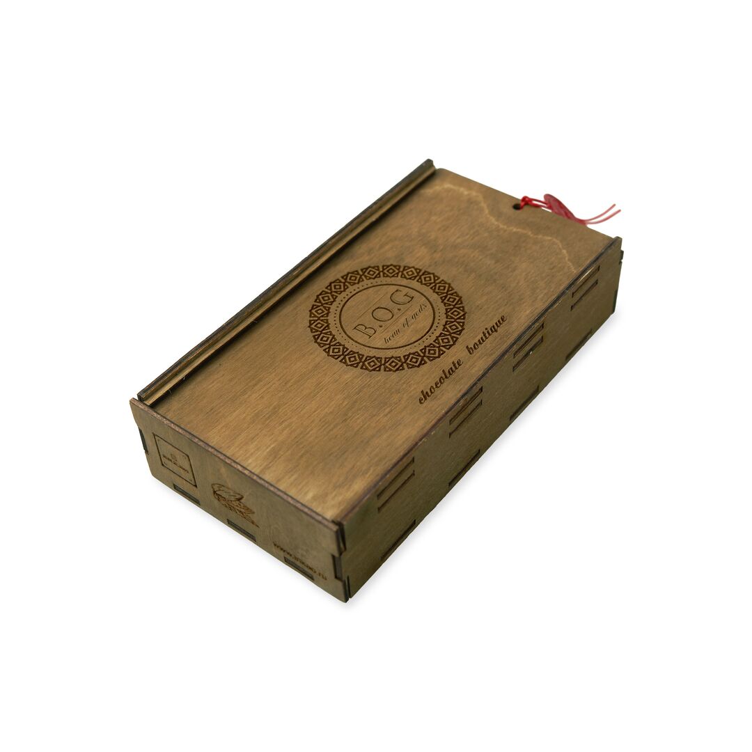 Шоколад молочный 45% + шоколад темный 65% B.O.G в подарочной коробке, ручной работы из какао-бобов ароматических сортов, 240 гр. B.O.G, изображение 3