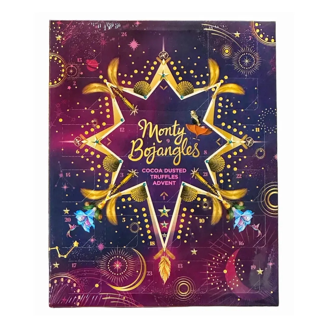 Ассорти шоколадных конфет Monty Bojangles в упаковке Адвент календарь 235 г, Великобритания