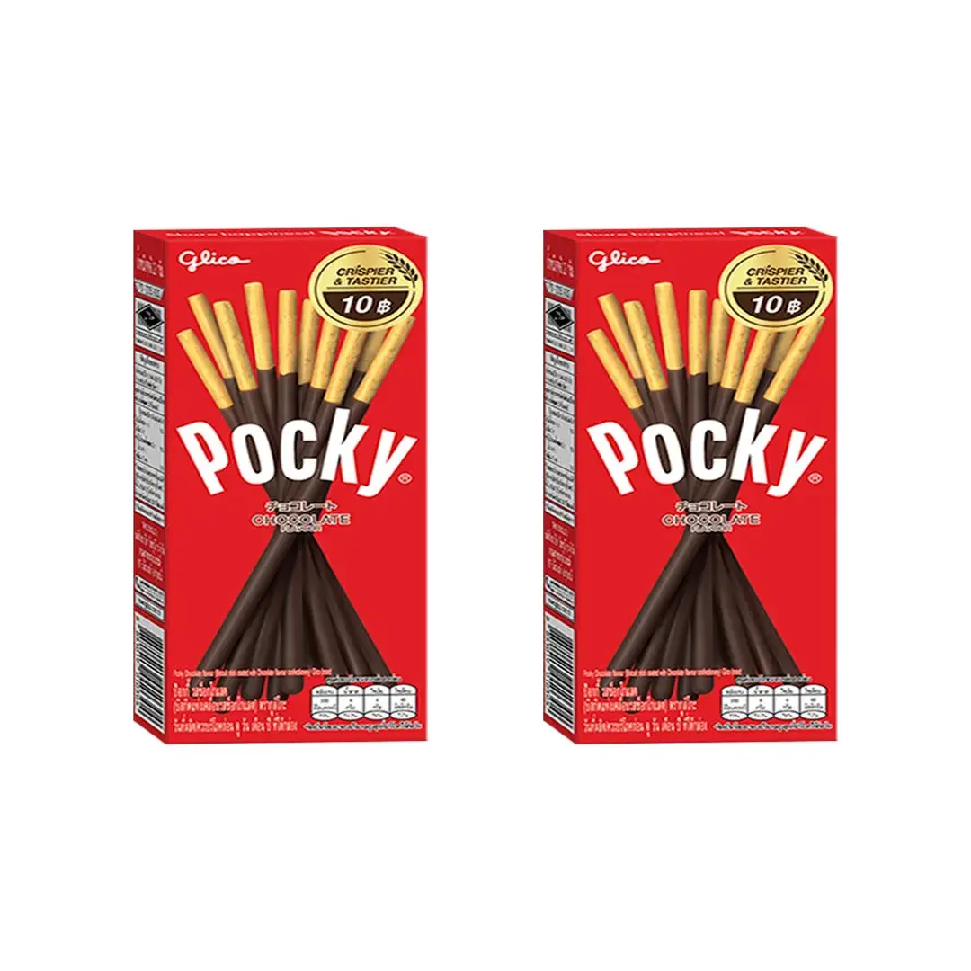 Печенье Pocky Сладкие Палочки 2шт по 47гр Со Вкусом Шоколада