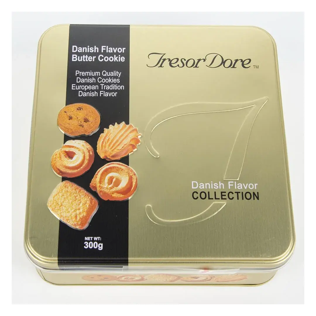 Печенье Tresor Dore Ассорти Датское (Золотая) 300 г