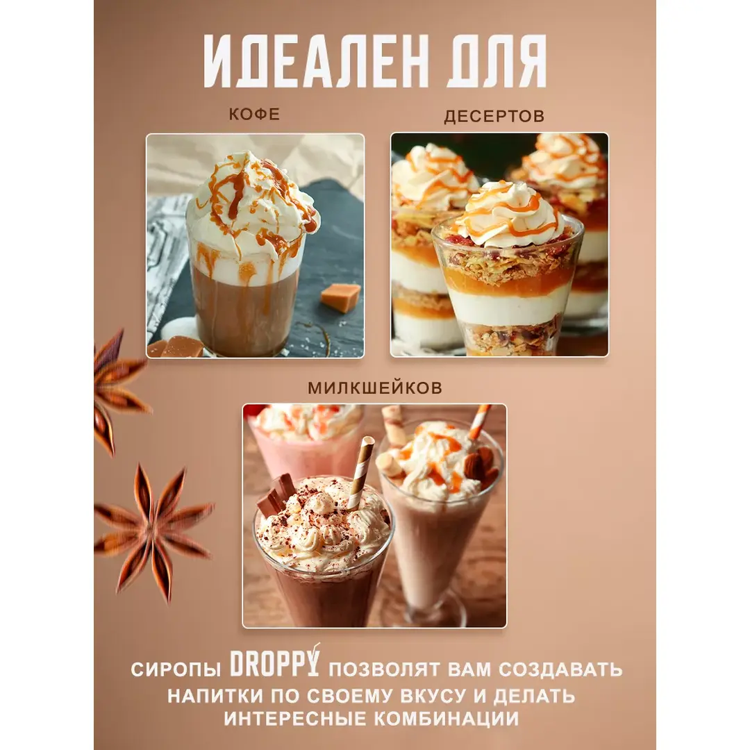 Сироп Корица для кофе и десертов 1л, изображение 2