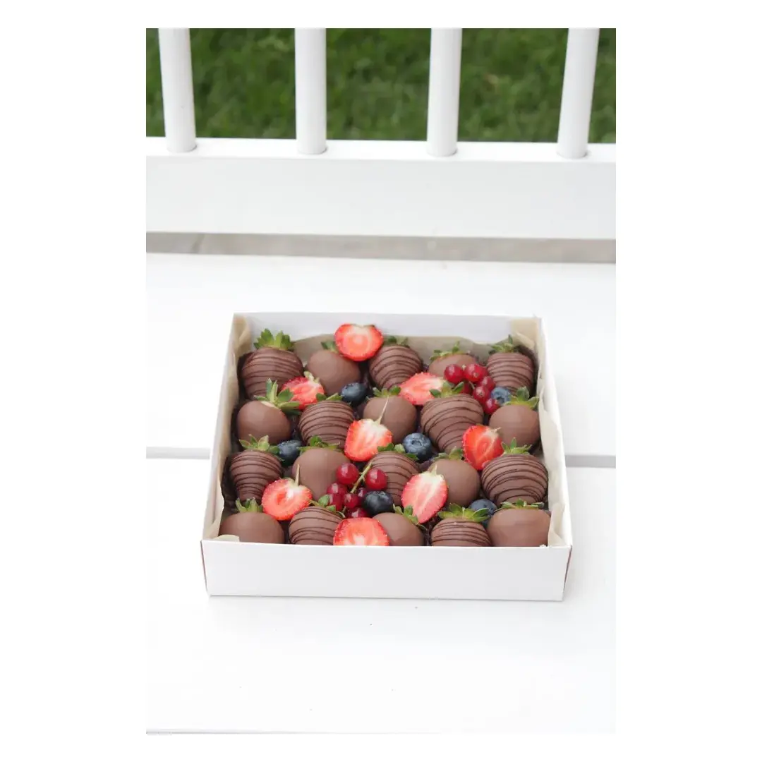 Клубника в шоколаде/ подарочный набор / сладкий подарок /, изображение 4